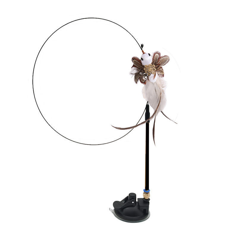 Kitty Feather Toy