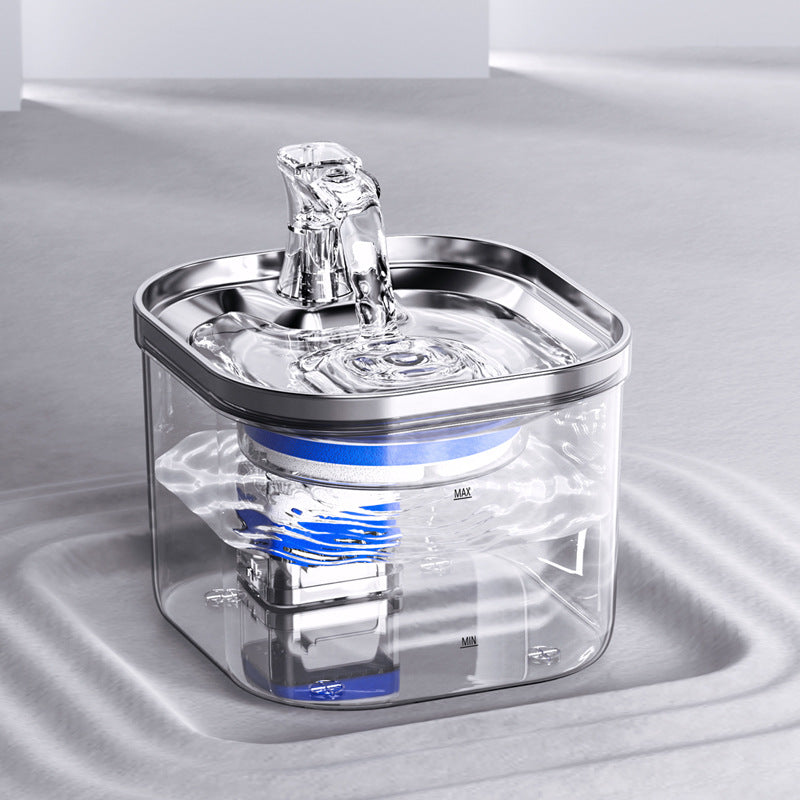 KittyKollects™ Crystal Clear Cat Water Fountain